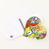 Dansende katten notitieboek (Binnen)