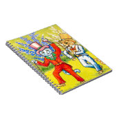 Dansende katten notitieboek (Rechterzijde)
