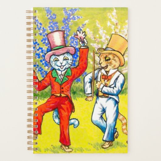 Dansende katten planner (Voorkant)