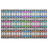 Dansende katten stof (Fat Quarter)