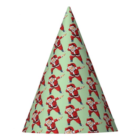 Dansende Kerstman Feesthoed Feesthoedjes (Voorkant)