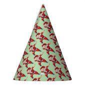 Dansende Kerstman Feesthoed Feesthoedjes (Links)