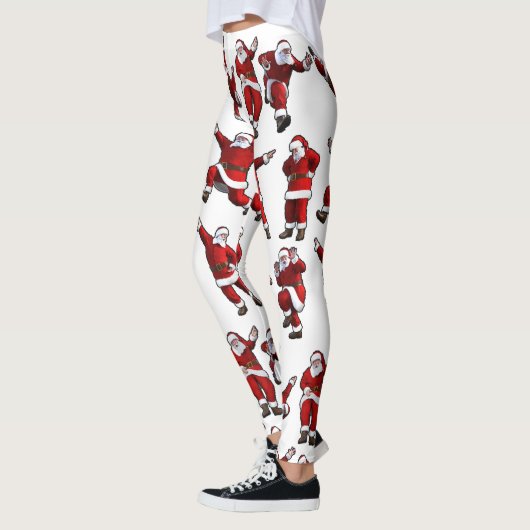dansende Kerstman Leggings (Links)
