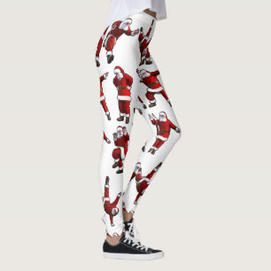 dansende Kerstman Leggings