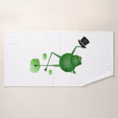 Dansende kikker badhanddoek (Badhanddoek)