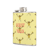 Dansende kikkers Grappig dier Heupfles (Links)