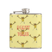 Dansende kikkers Grappig dier Heupfles (Voorkant)