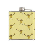 Dansende kikkers Grappig dier Heupfles (Achterkant)