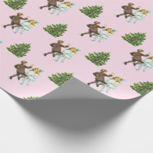Dansende Kinder vintage kerst