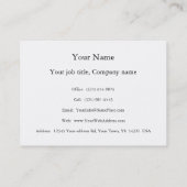 Dansende kip leuke kunst schattige kleurrijke dans visitekaartje (Achterkant)