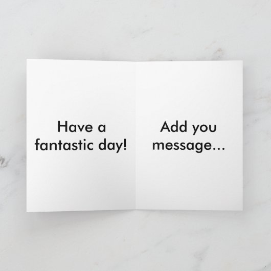 Dansende koe met de naam verjaardagskaart voeg ber kaart (Binnen)