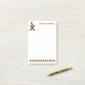 Dansende koekjes post-it® notes (Op bureau)