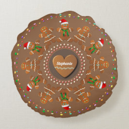 Dansende koekjes rond kussen