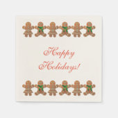 Dansende koekjes servetten (Voorkant)