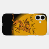 Dansende Kokopelli-muzikant met drijvende notities Case-Mate iPhone Case (Achterkant (horizontaal))