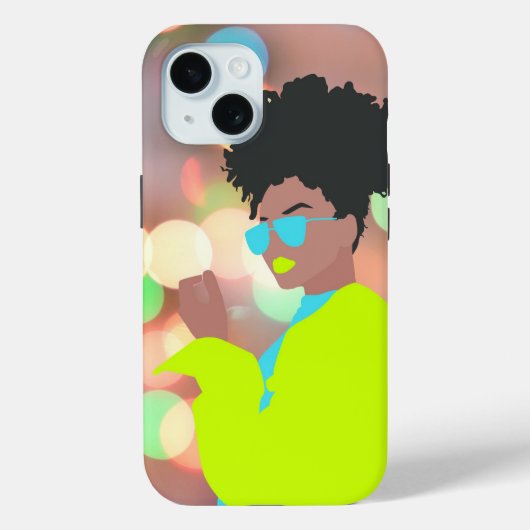 Dansende koningin. Case-Mate iPhone case (Achterkant)