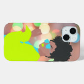 Dansende koningin. Case-Mate iPhone case (Achterkant (horizontaal))