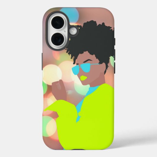 Dansende koningin. Case-Mate iPhone case (Achterkant)