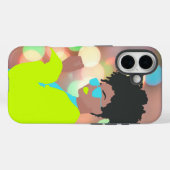 Dansende koningin. Case-Mate iPhone case (Achterkant (horizontaal))