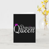 Dansende Koningin Dansende Gift Danser Kaart (Gele Bloem)