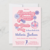 Dansende Koningin Disco Bachelorette Kaart (Voorkant)