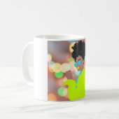 Dansende koningin. koffiemok (Voorkant links)