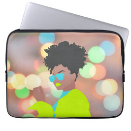 Dansende koningin. laptop sleeve