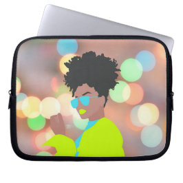 Dansende koningin. laptop sleeve