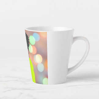 Dansende koningin. latte mok