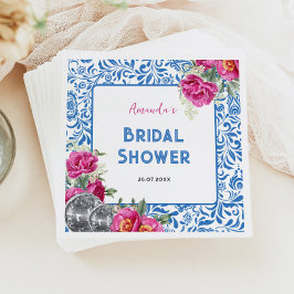 Dansende Koningin Mamma Mia Disco Bruidsdouche Servet