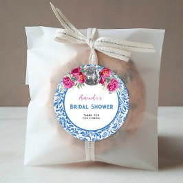 Dansende Koningin Mamma Mia Disco Bruidsfeest Ronde Sticker