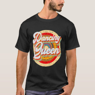 Dansende koningin Roller Disco maakt 70s kostuum u T-shirt