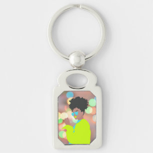 Dansende koningin. sleutelhanger