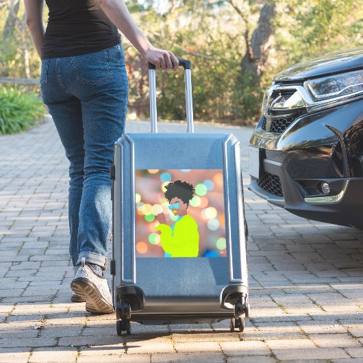 Dansende koningin. sticker (Koffer Insitu)