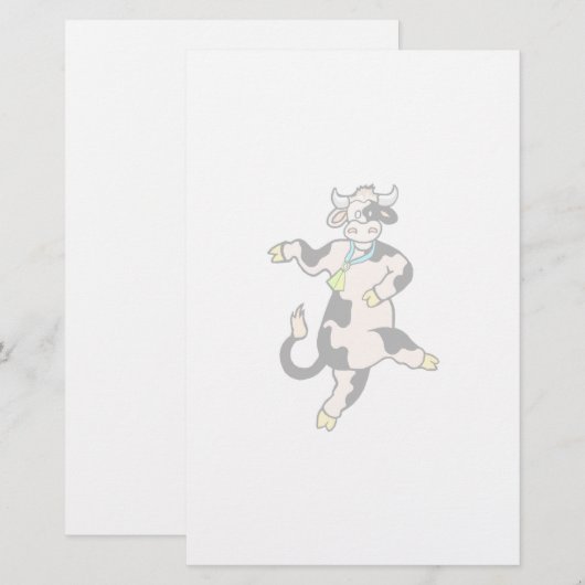 Dansende koudefabriek briefpapier (Voorkant / Achterkant)