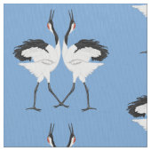 Dansende kranen stof (Close Up)