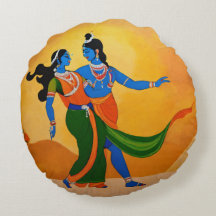 Dansende Krishna Radha