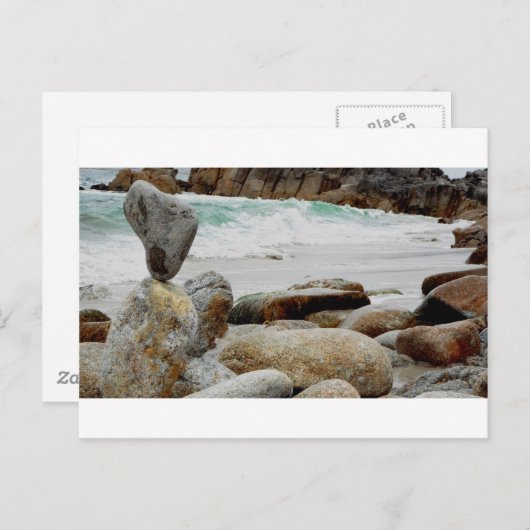 Dansende KustRots Briefkaart (Voorkant / Achterkant)