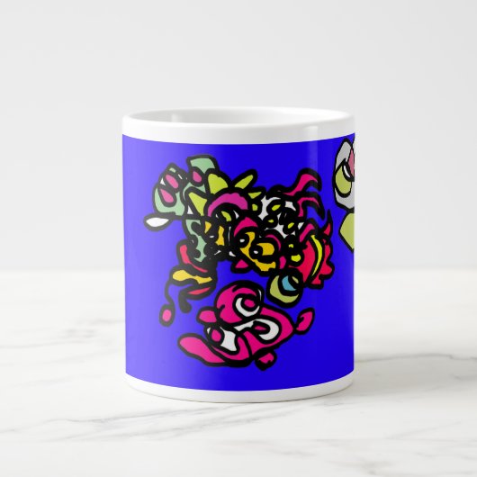 Dansende kwallen  grote koffiekop (Voorkant)