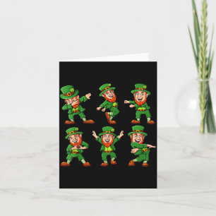 Dansende Leprechauns St. Patrick's Dag Grappige Jo Kaart
