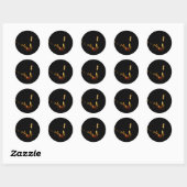 Dansende Lichten Stickers (Vel)