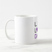 Dansende Live Love Dance Queen Dancer Gift Idee Koffiemok (Links)