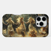 Dansende Maan Godin iPhone Case Hoesje (Achterkant horizontaal)