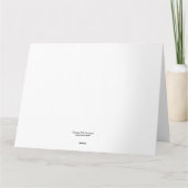 Dansende Maan Godin Notecard Kaart (Achterkant)