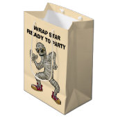 Dansende mama medium cadeauzakje (Voorkant Gekanteld)