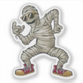 Dansende mama sticker (Voorkant)