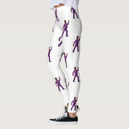 Dansende Man Emoji Leggings (Links)