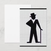 Dansende Man-kaart (Voorkant / Achterkant)