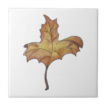 Dansende Maple Leaf Yellow