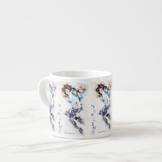 Dansende Meisje 2 Espresso Kop (Links)